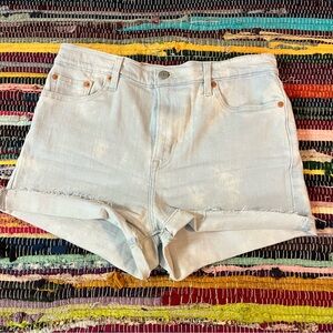 Levi’s Women’s Cutoff High Rise Denim Shorts - Size 29